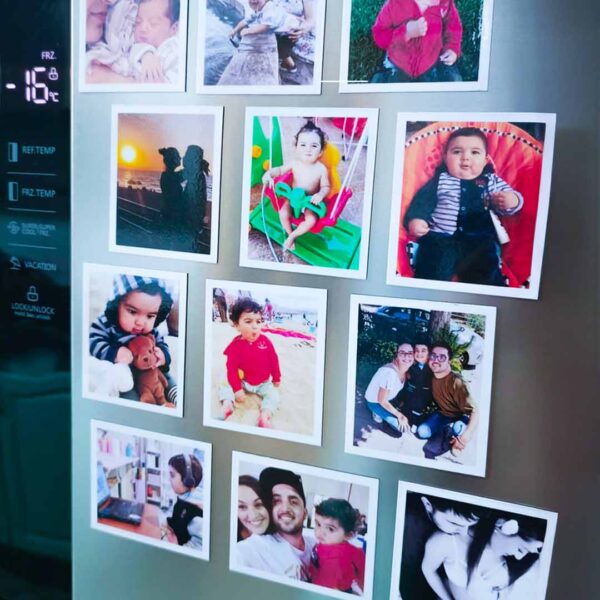 12 Fotos Iman 7x6cm Rectangulares