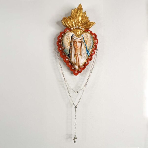 Corazón Virgen de Lourdes