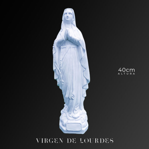 Virgen de Lourdes - 40cm