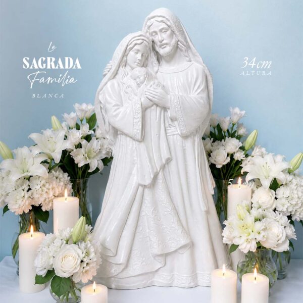 virgen maria y jose y jesus sagrada familia
