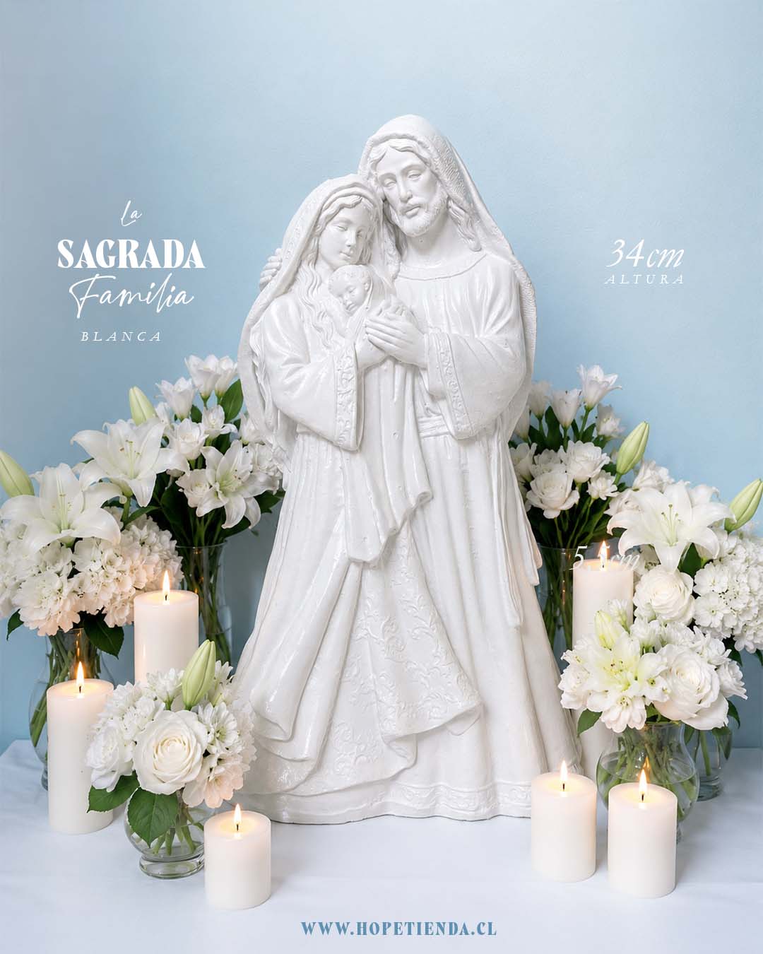 virgen maria y jose y jesus sagrada familia