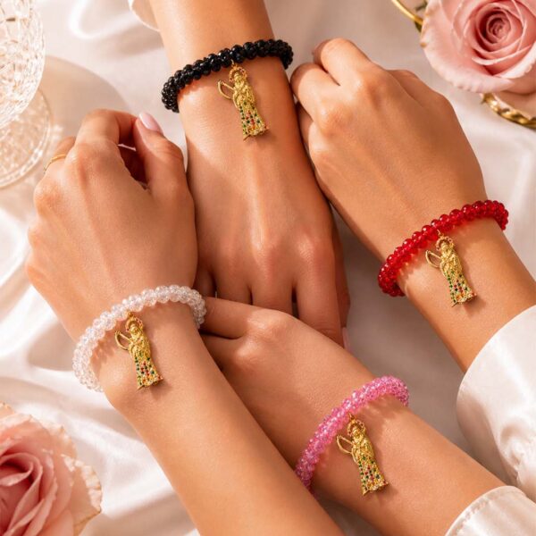 Pulsera Amuleto Santa Muerte Colores